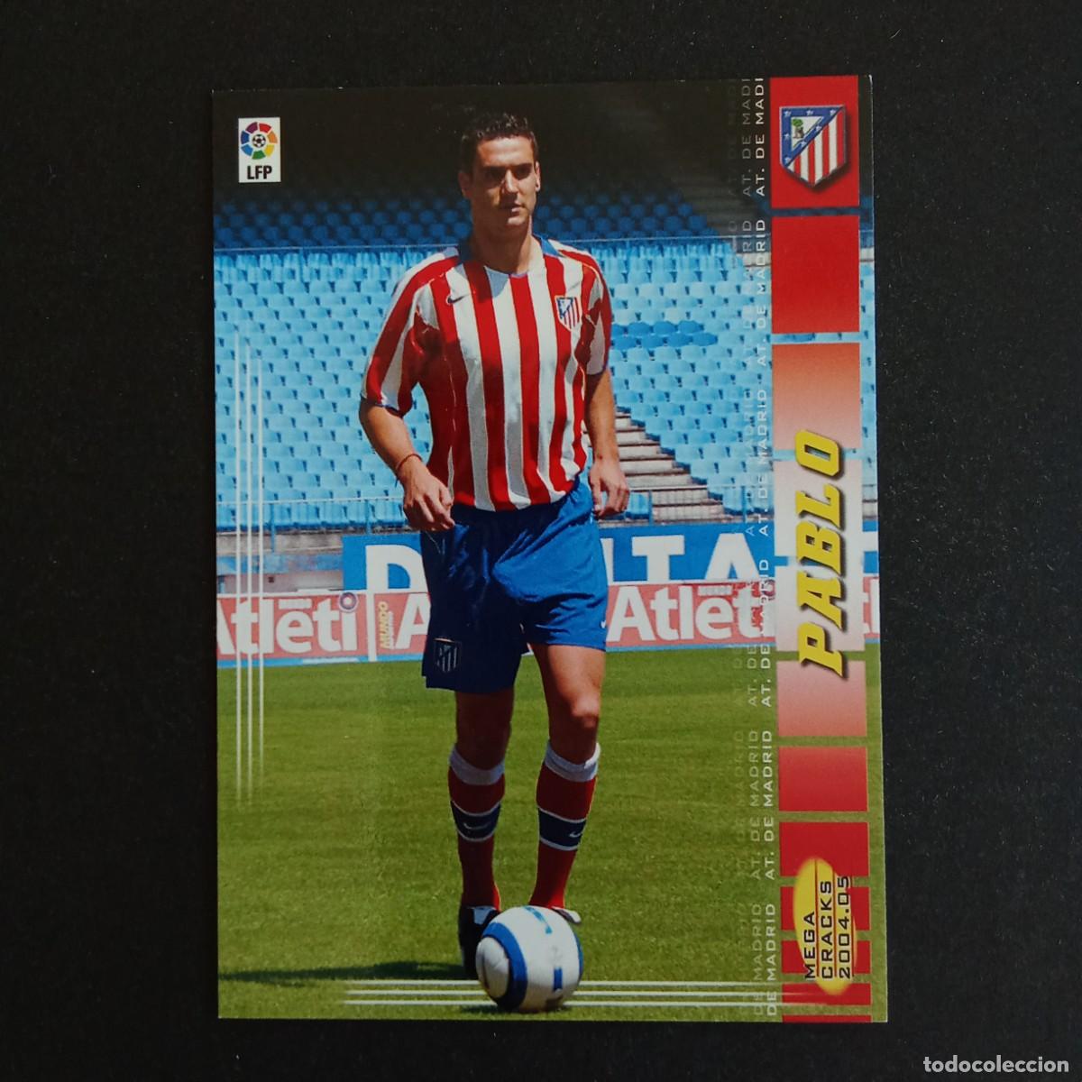 Cartes &agrave; collectionner de Football: 41 PABLO ATLETICO MADRID LIGA 2004 2005 04 05 MEGACRACKS PANINI - NUMERO CON ESPACIO