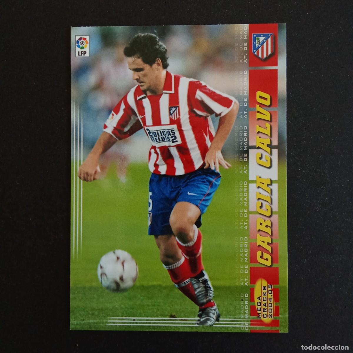 Cartes &agrave; collectionner de Football: 42 GARCIA CALVO ATLETICO MADRID LIGA 2004 2005 04 05 MEGACRACKS PANINI -
