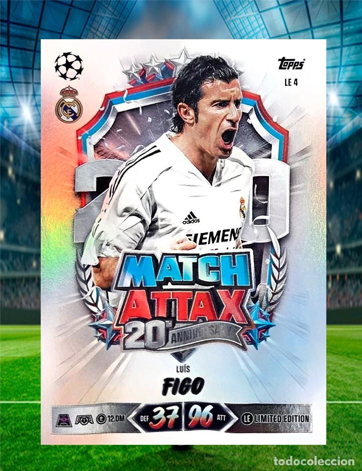 Cromos de f&uacute;tbol: Luis Figo - Limited Edition LE 4 - Match Attax Champions League 2026 2027