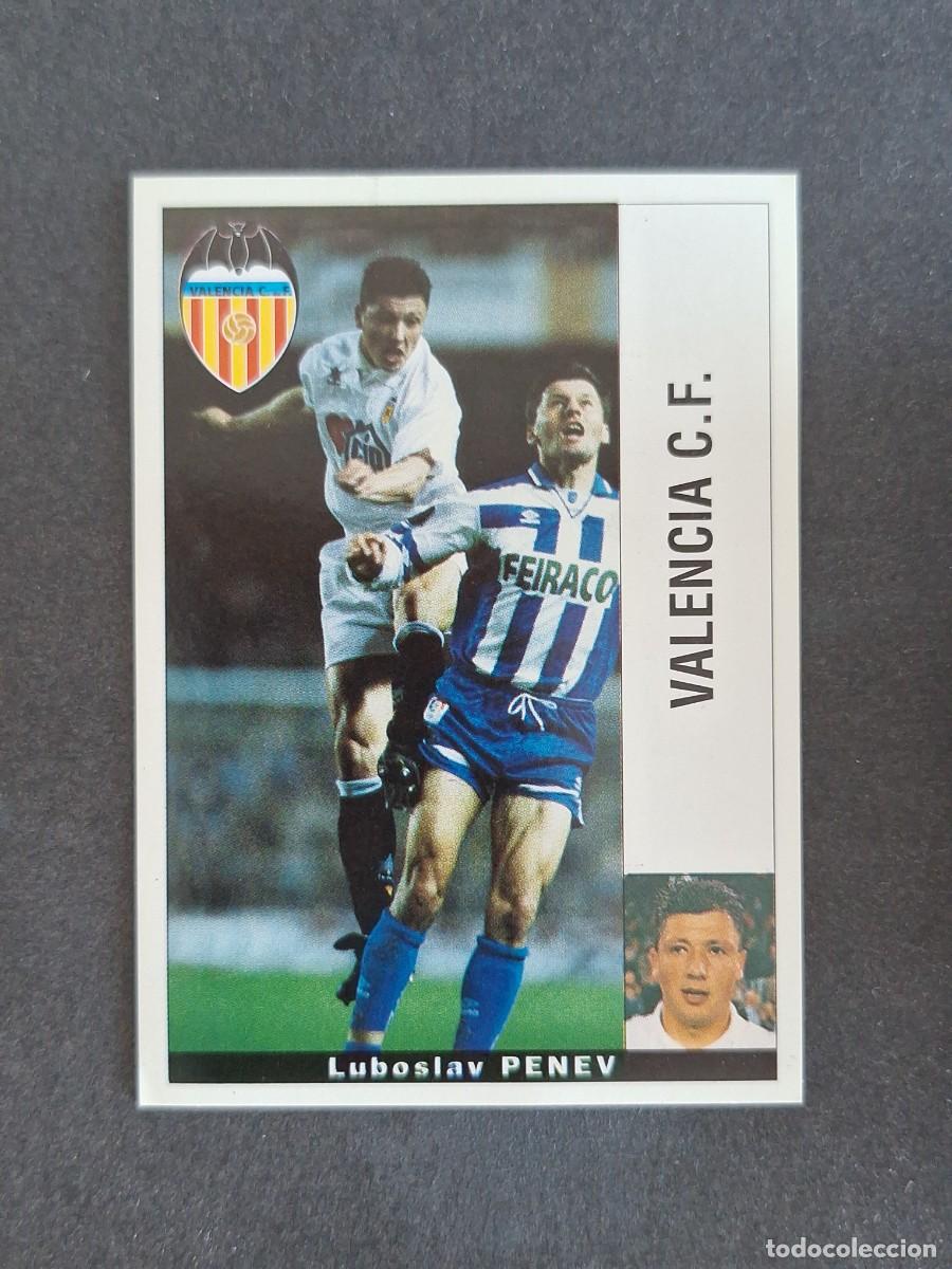 Cromos de f&uacute;tbol: L2 PENEV VALENCIA C. F. PANINI LIGA 1995 1996 95 96 NUNCA PEGADO SIN PEGAR