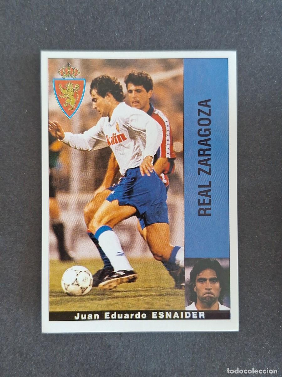 Cromos de f&uacute;tbol: L2 ESNAIDER REAL ZARAGOZA PANINI LIGA 1995 1996 95 96 NUNCA PEGADO SIN PEGAR