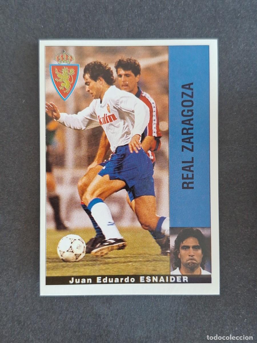 Cromos de f&uacute;tbol: L2 ESNAIDER REAL ZARAGOZA PANINI LIGA 1995 1996 95 96 NUNCA PEGADO SIN PEGAR