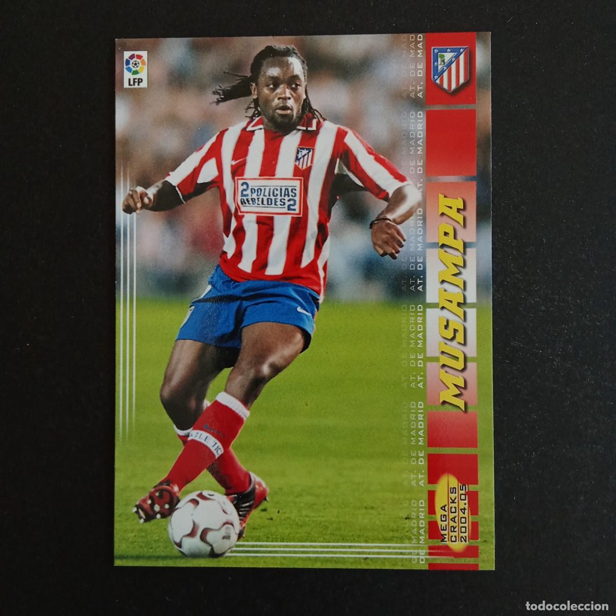 Cromos de f&uacute;tbol: 49 MUSAMPA ATLETICO MADRID LIGA 2004 2005 04 05 MEGACRACKS PANINI -