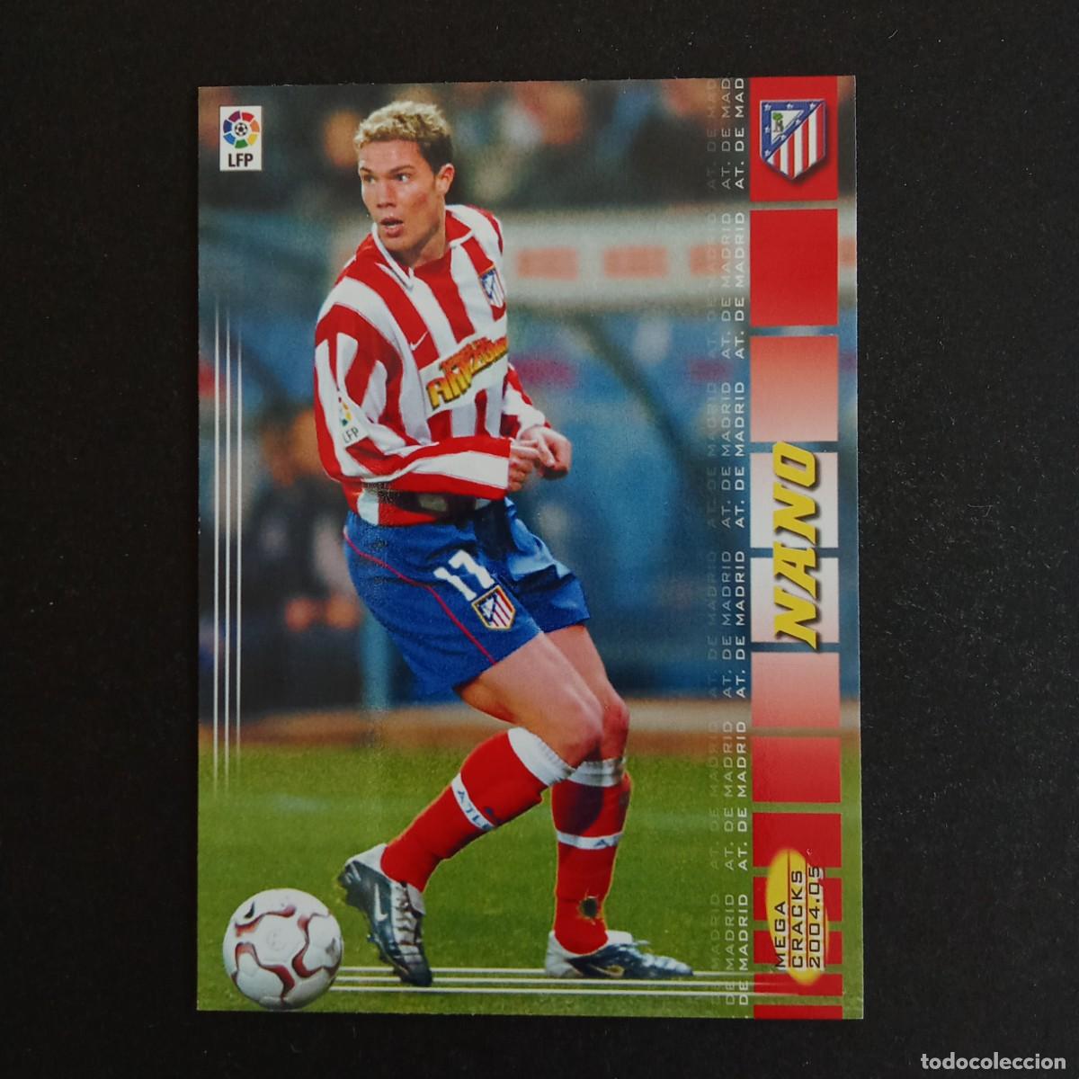 Cromos de f&uacute;tbol: 50 NANO ATLETICO MADRID LIGA 2004 2005 04 05 MEGACRACKS PANINI - NUMERO SIN ESPACIO