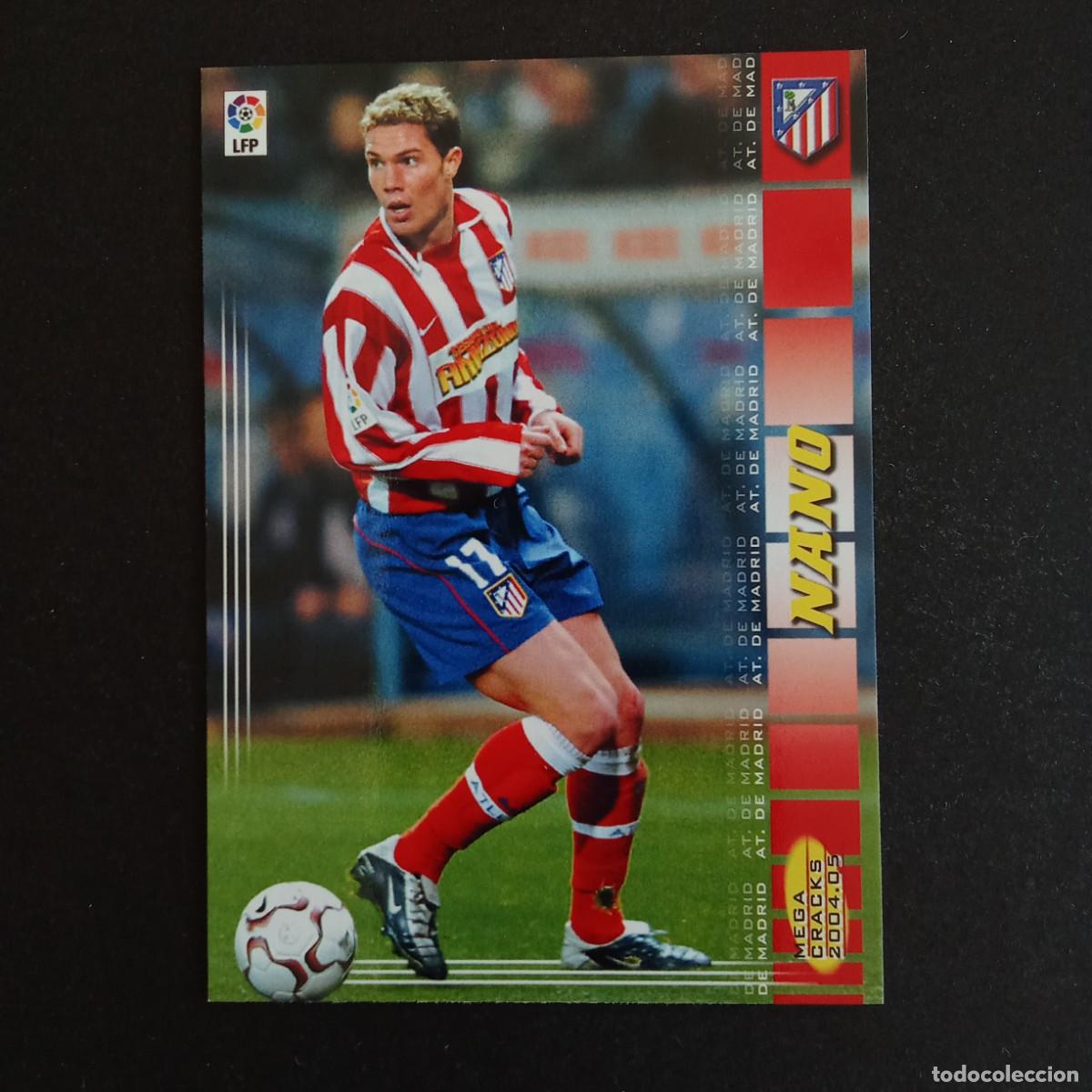 Cromos de f&uacute;tbol: 50 NANO ATLETICO MADRID LIGA 2004 2005 04 05 MEGACRACKS PANINI - NUMERO CON ESPACIO
