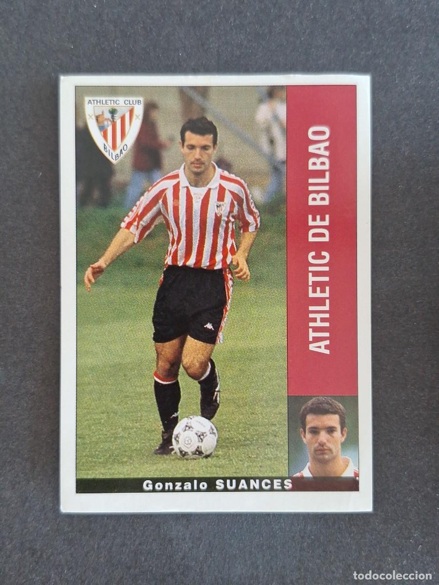 Cromos de f&uacute;tbol: L2 SUANCES ATHLETIC CLUB DE BILBAO PANINI LIGA 1995 1996 95 96 NUNCA PEGADO SIN PEGAR