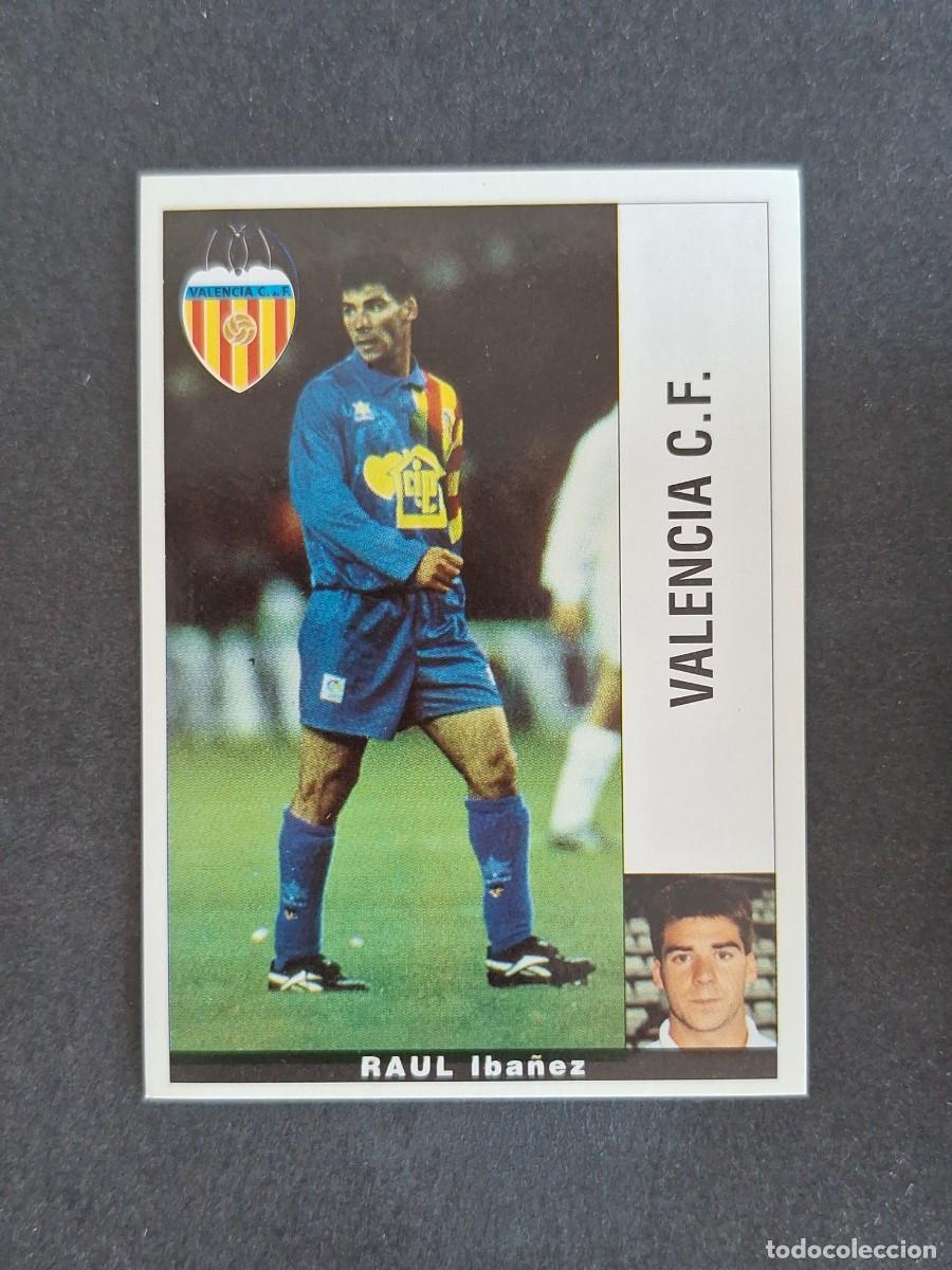 Cromos de f&uacute;tbol: L2 RAUL VALENCIA C. F. PANINI LIGA 1995 1996 95 96 NUNCA PEGADO SIN PEGAR