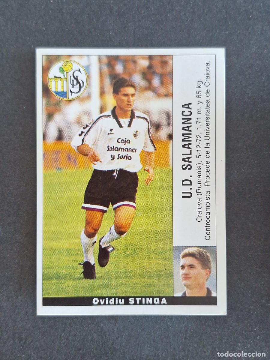Cromos de f&uacute;tbol: L2 STINGA U. D. SALAMANCA PANINI LIGA 1995 1996 95 96 NUNCA PEGADO SIN PEGAR
