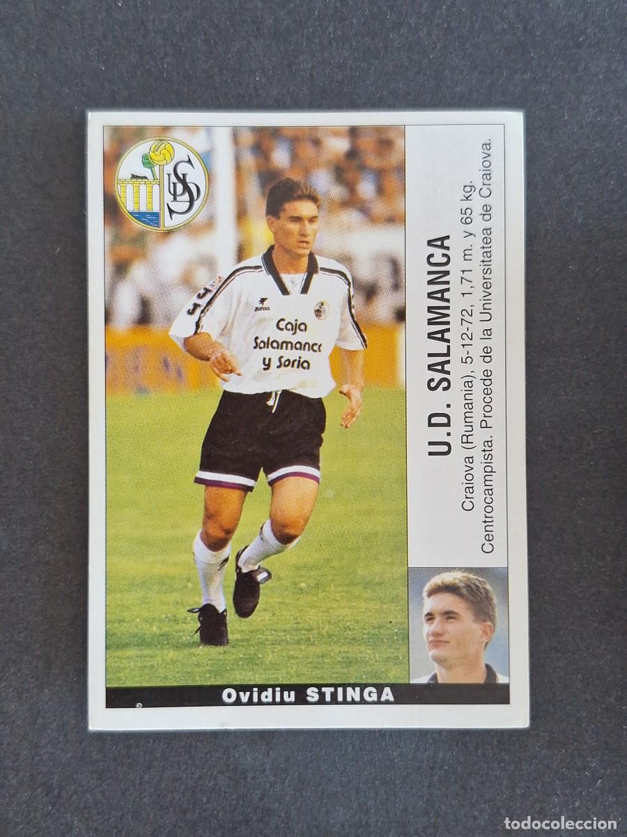 Cromos de f&uacute;tbol: L2 STINGA U. D. SALAMANCA PANINI LIGA 1995 1996 95 96 NUNCA PEGADO SIN PEGAR