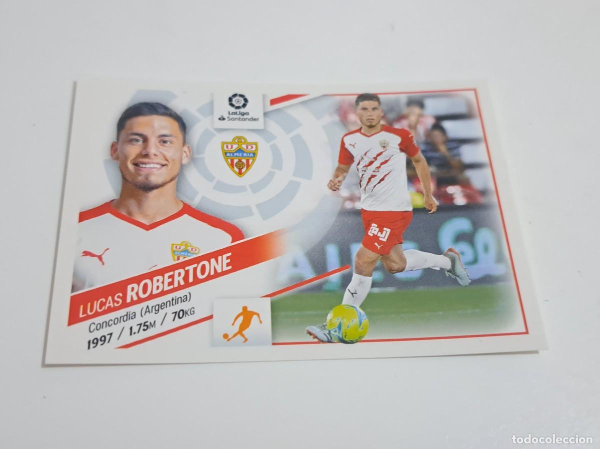 Cromos de f&uacute;tbol: CROMO LIGA 22-23 2022-23 UD ALMERIA ROBERTONE NUMERO 12 EDICIONES ESTE PANINI