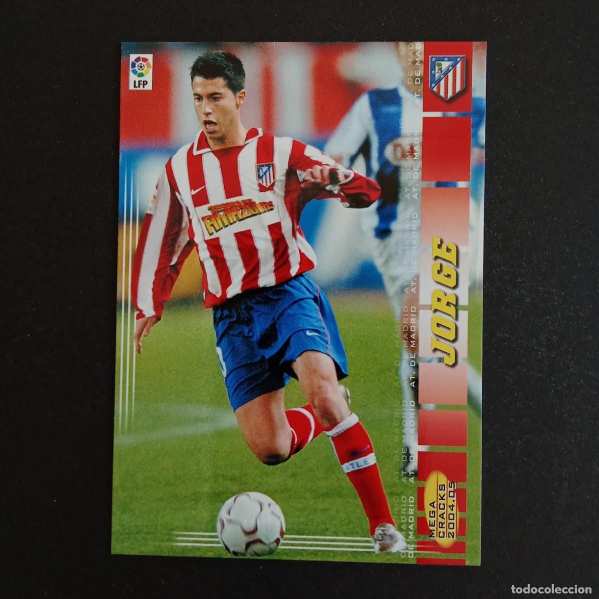 Cromos de f&uacute;tbol: 51 JORGE ATLETICO MADRID LIGA 2004 2005 04 05 MEGACRACKS PANINI -