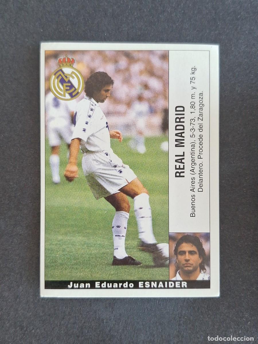 Cromos de f&uacute;tbol: L2 ESNAIDER REAL MADRID PANINI LIGA 1995 1996 95 96 NUNCA PEGADO SIN PEGAR