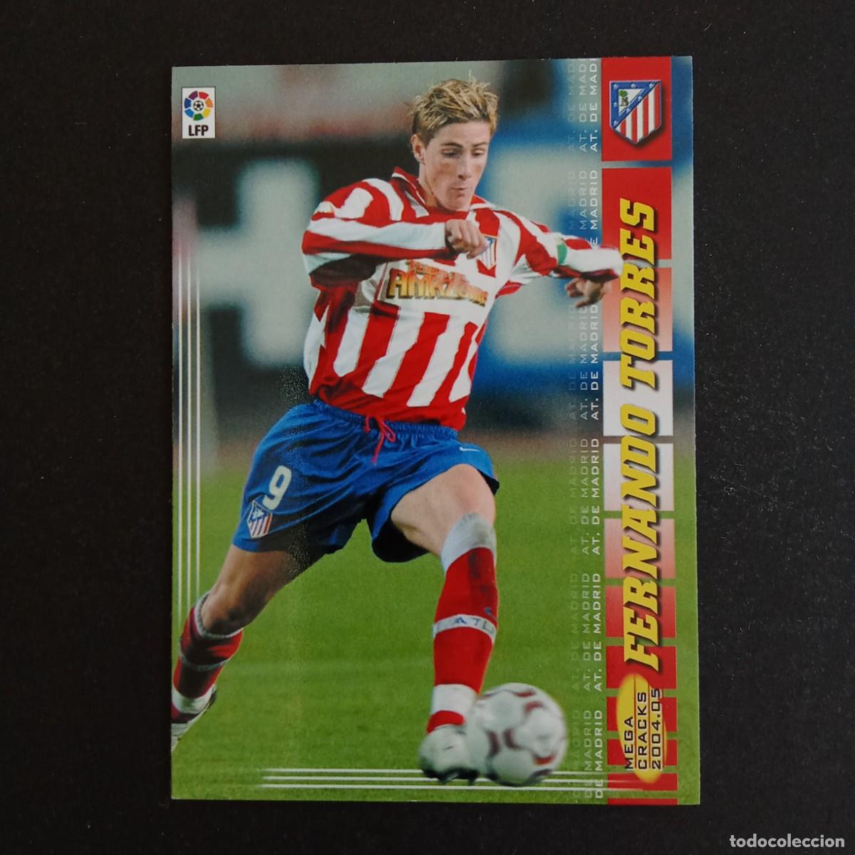 Cromos de f&uacute;tbol: 54 FERNANDO TORRES ATLETICO MADRID LIGA 2004 2005 04 05 MEGACRACKS PANINI -