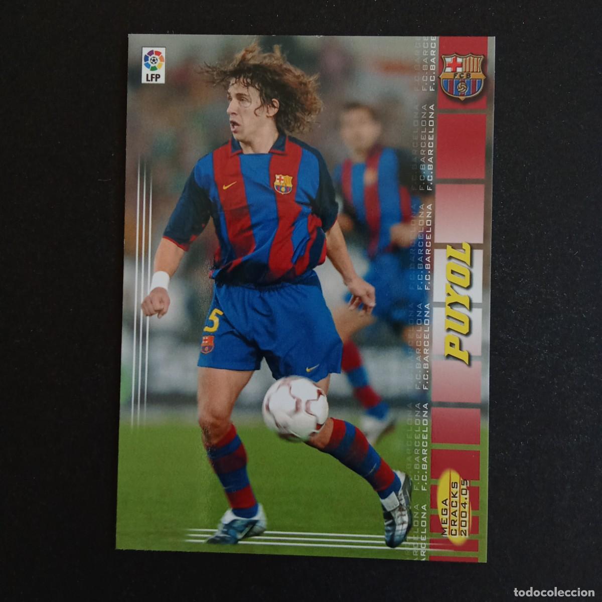 Cromos de f&uacute;tbol: 59 PUYOL BARCELONA LIGA 2004 2005 04 05 MEGACRACKS PANINI -