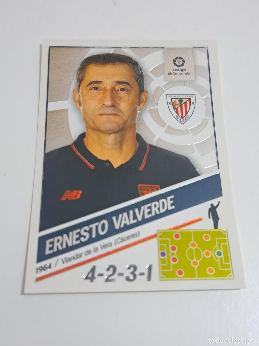 Cromos de f&uacute;tbol: CROMO LIGA 22-23 2022-23 ATHLETIC BILBAO ENTRENADOR VALVERDE NUMERO 2 EDICIONES ESTE PANINI