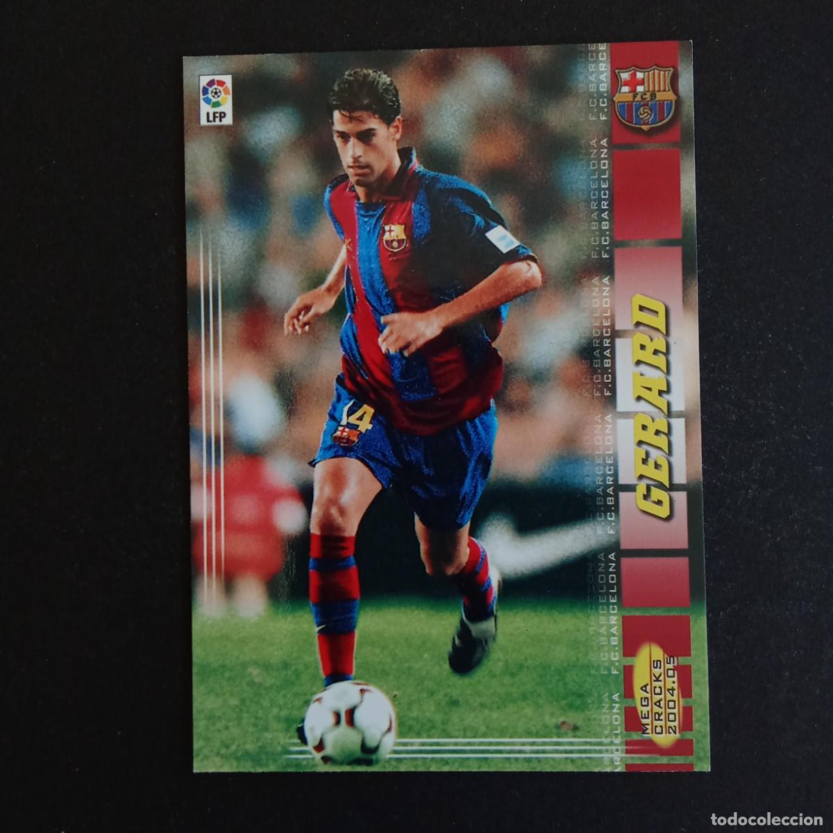 Cromos de f&uacute;tbol: 65 GERARD BARCELONA LIGA 2004 2005 04 05 MEGACRACKS PANINI -