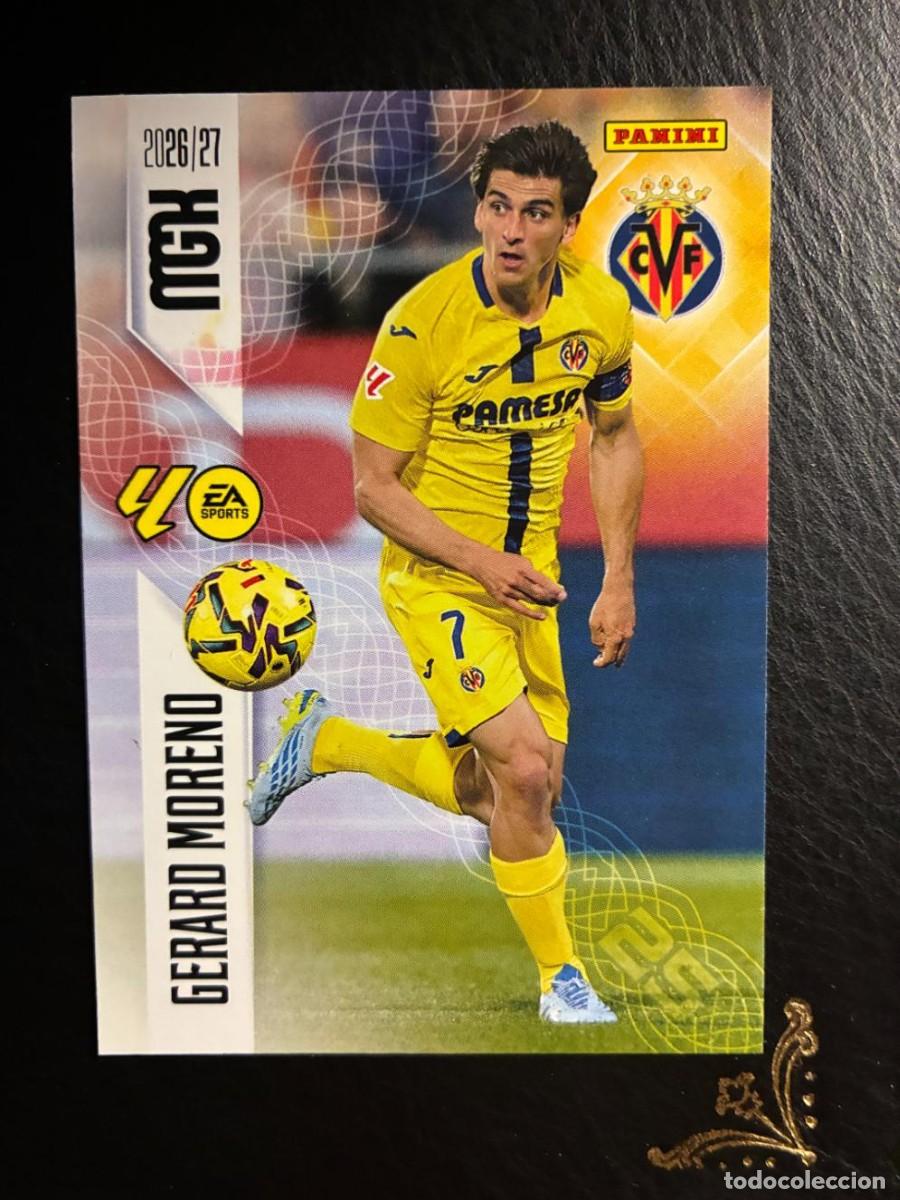 Cromos de f&uacute;tbol: 378 GERARD MORENO VILLARREAL MEGACRACKS MGK 2026 2027 26 27 PANINI