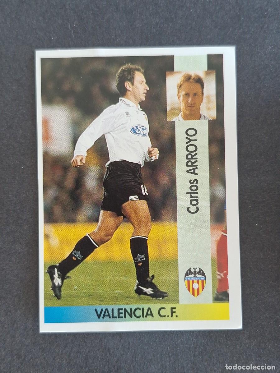 Cromos de f&uacute;tbol: L2 ARROYO VALENCIA C. F. 27 PANINI LIGA 1996 1997 96 97 NUNCA PEGADO SIN PEGAR