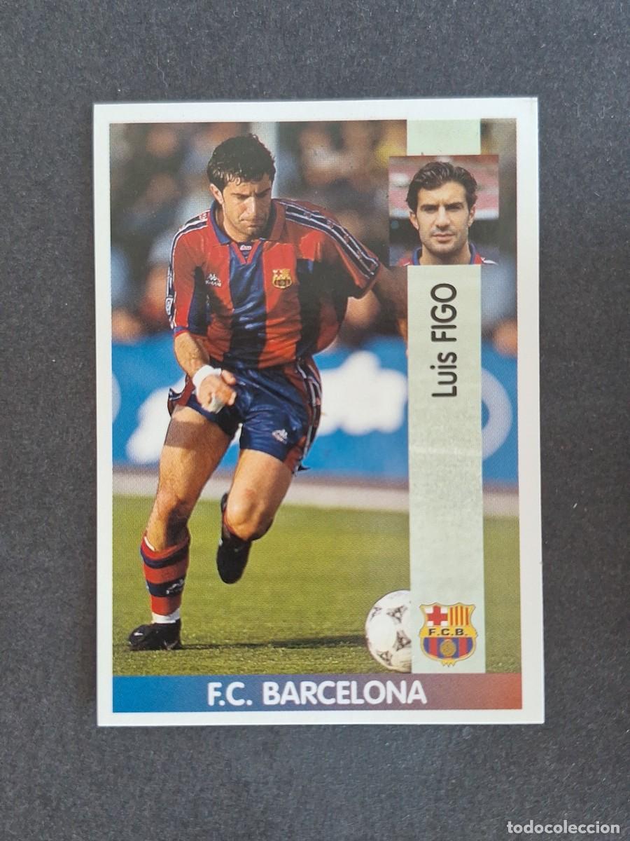 Cromos de f&uacute;tbol: L2 FIGO F. C. BARCELONA 44 PANINI LIGA 1996 1997 96 97 NUNCA PEGADO SIN PEGAR