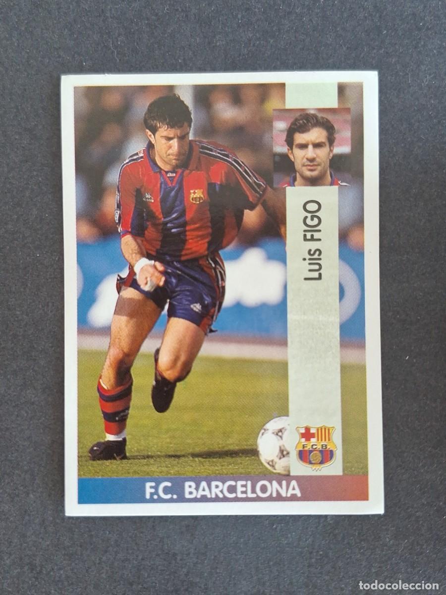 Cromos de f&uacute;tbol: L2 FIGO F. C. BARCELONA 44 PANINI LIGA 1996 1997 96 97 NUNCA PEGADO SIN PEGAR