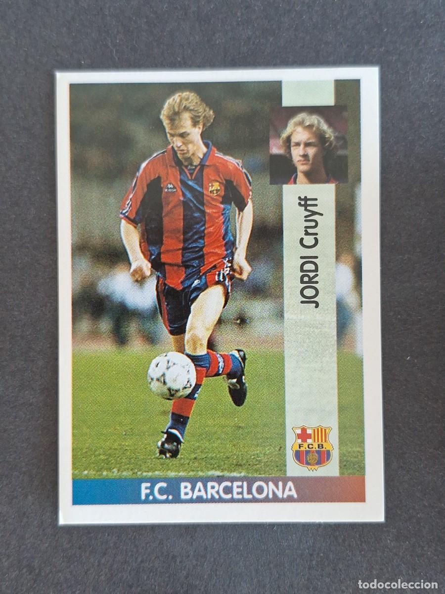 Cromos de f&uacute;tbol: L2 JORDI CRUYFF F. C. BARCELONA 45 PANINI LIGA 1996 1997 96 97 NUNCA PEGADO SIN PEGAR