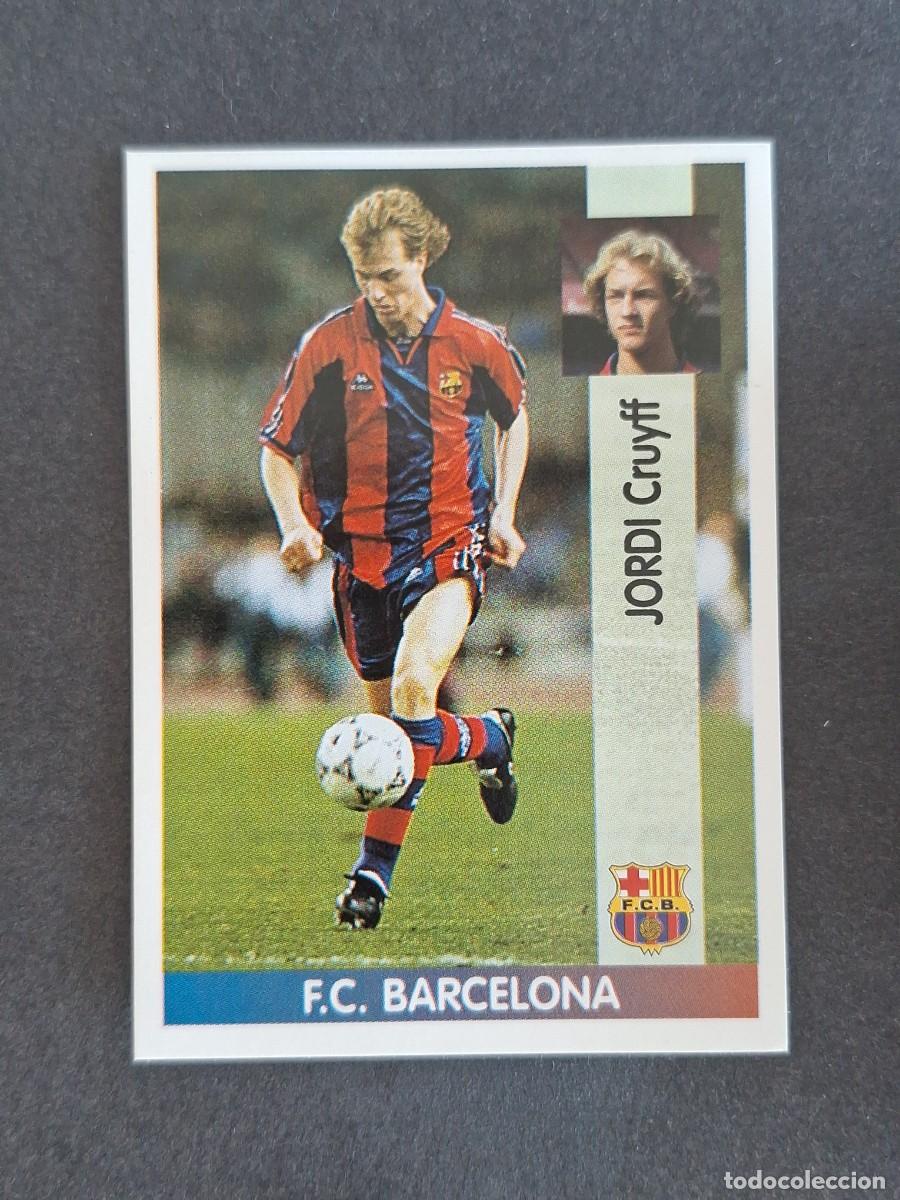 Cromos de f&uacute;tbol: L2 JORDI CRUYFF F. C. BARCELONA 45 PANINI LIGA 1996 1997 96 97 NUNCA PEGADO SIN PEGAR