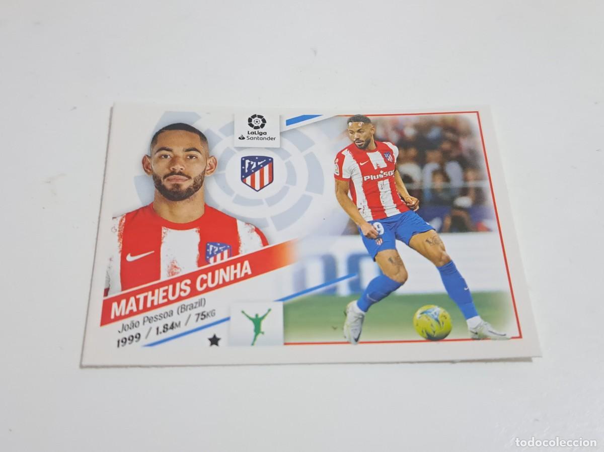 Cromos de f&uacute;tbol: CROMO LIGA 22-23 2022-23 ATLETICO DE MADRID MATHEUS CUNHA NUMERO 19 EDICIONES ESTE PANINI