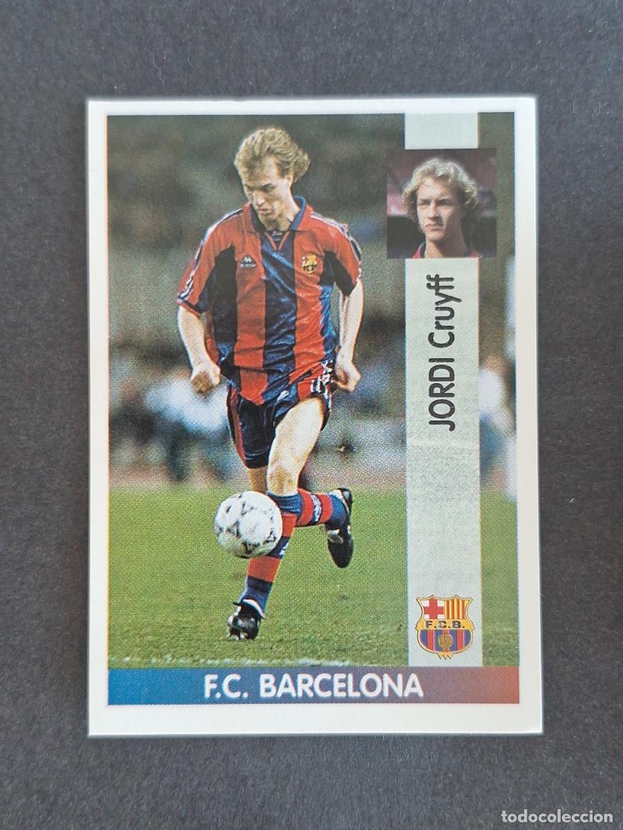 Cromos de f&uacute;tbol: L2 JORDI CRUYFF F. C. BARCELONA 45 PANINI LIGA 1996 1997 96 97 NUNCA PEGADO SIN PEGAR