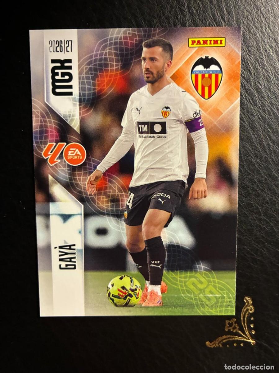 Cromos de f&uacute;tbol: 351 GAYA VALENCIA MEGACRACKS MGK 2026 2027 26 27 PANINI