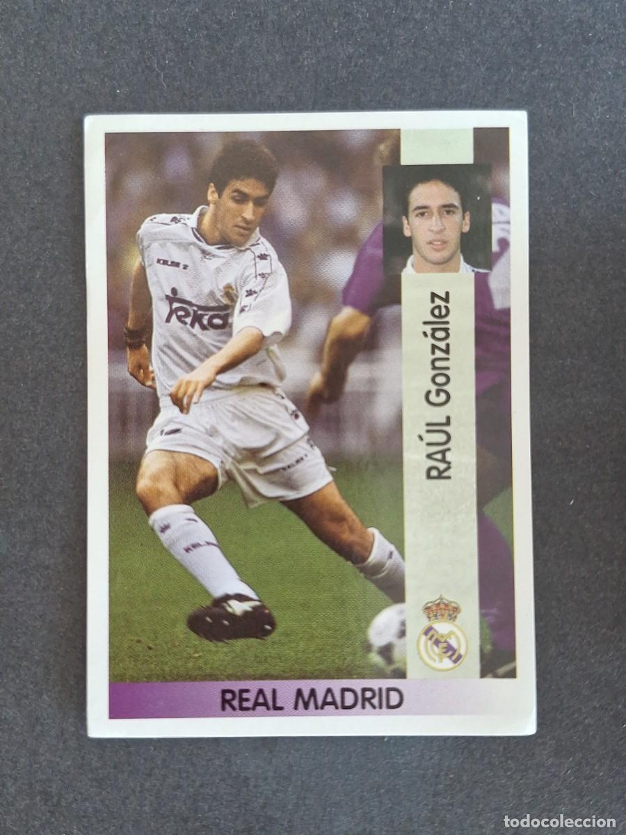 Cromos de f&uacute;tbol: L2 RAUL REAL MADRID 93 PANINI LIGA 1996 1997 96 97 NUNCA PEGADO SIN PEGAR