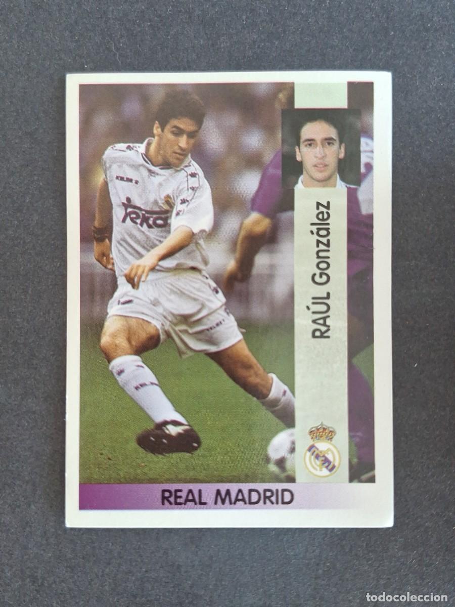 Cromos de f&uacute;tbol: L2 RAUL REAL MADRID 93 PANINI LIGA 1996 1997 96 97 NUNCA PEGADO SIN PEGAR