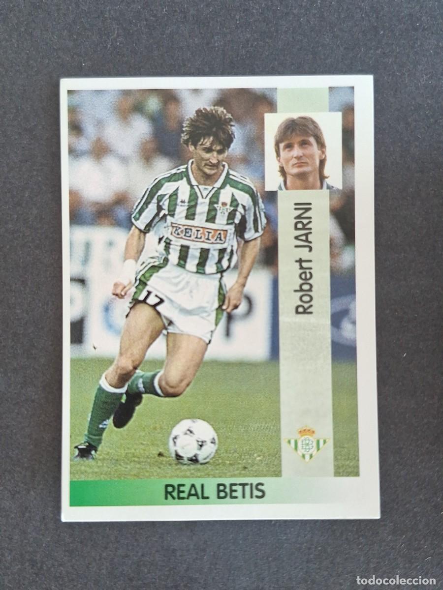 Football Stickers: L2 JARNI REAL BETIS BALOMPIE 123 PANINI LIGA 1996 1997 96 97 NUNCA PEGADO SIN PEGAR