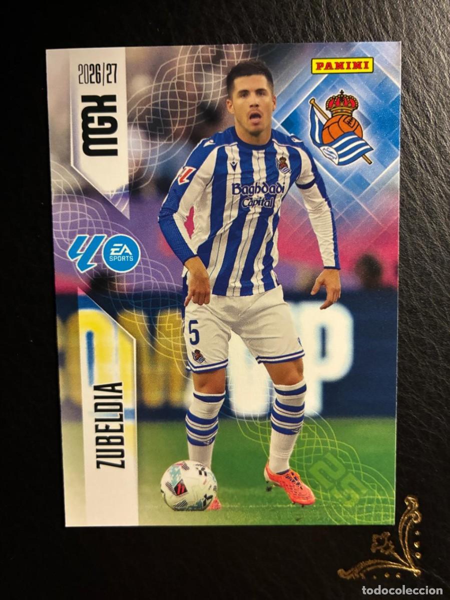 Cromos de Futebol: 312 ZUBELDIA REAL SOCIEDAD MEGACRACKS MGK 2026 2027 26 27 PANINI