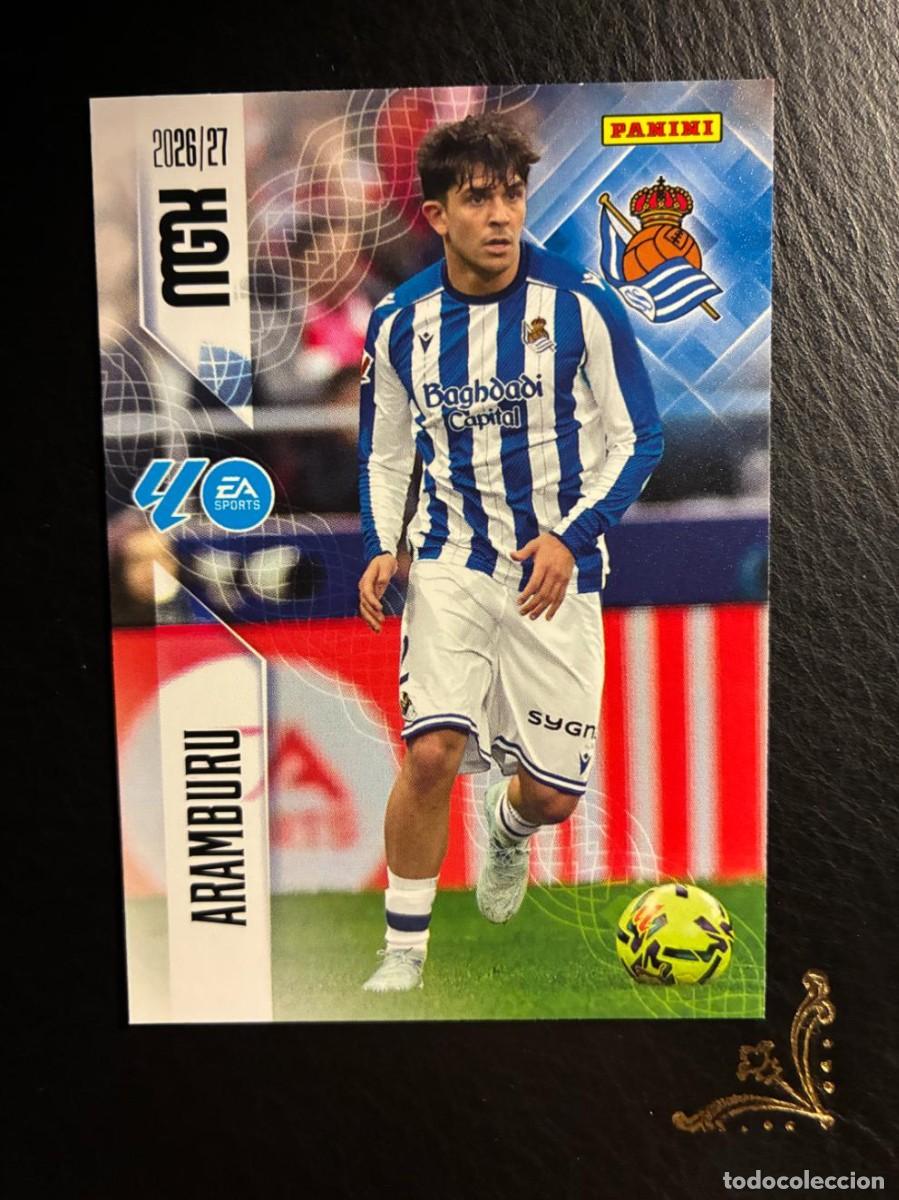 310 Aramburu Real Sociedad Megacracks Mgk 2026 2027 26 27 Panini