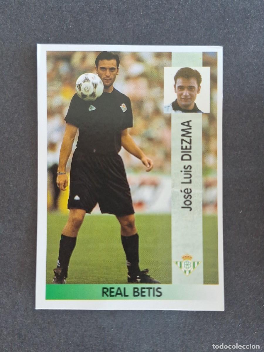 Cromos de Futebol: L2 DIEZMA REAL BETIS BALOMPIE 128 PANINI LIGA 1996 1997 96 97 NUNCA PEGADO SIN PEGAR