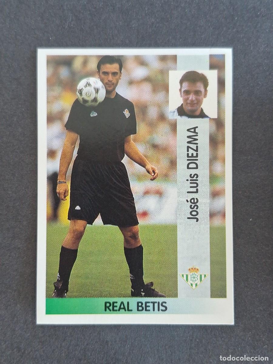 Cromos de Futebol: L2 DIEZMA REAL BETIS BALOMPIE 128 PANINI LIGA 1996 1997 96 97 NUNCA PEGADO SIN PEGAR