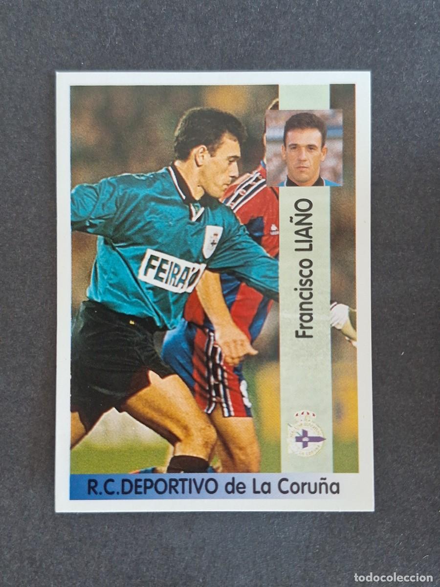 Cromos de f&uacute;tbol: L2 LIA&Ntilde;O DEPORTIVO DE LA CORU&Ntilde;A 131 PANINI LIGA 1996 1997 96 97 NUNCA PEGADO SIN PEGAR