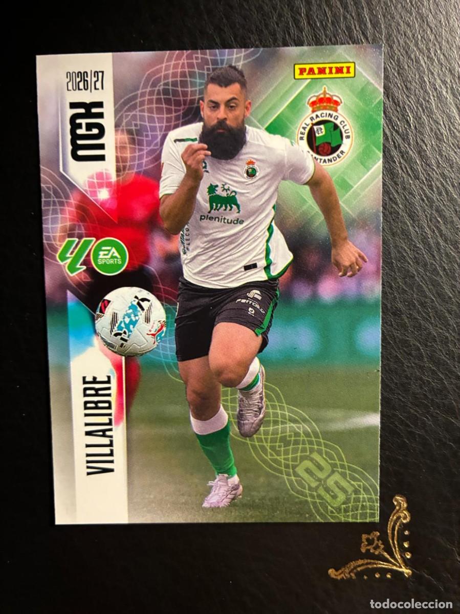Cromos de f&uacute;tbol: 287 VILLALIBRE RACING SANTANDER MEGACRACKS MGK 2026 2027 26 27 PANINI