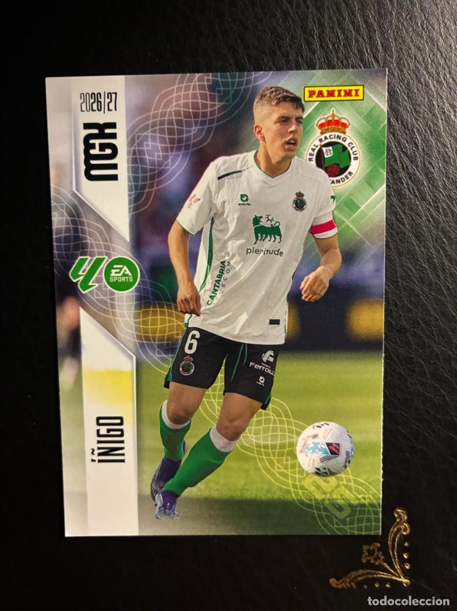 Cromos de f&uacute;tbol: 282 I&Ntilde;IGO RACING SANTANDER MEGACRACKS MGK 2026 2027 26 27 PANINI