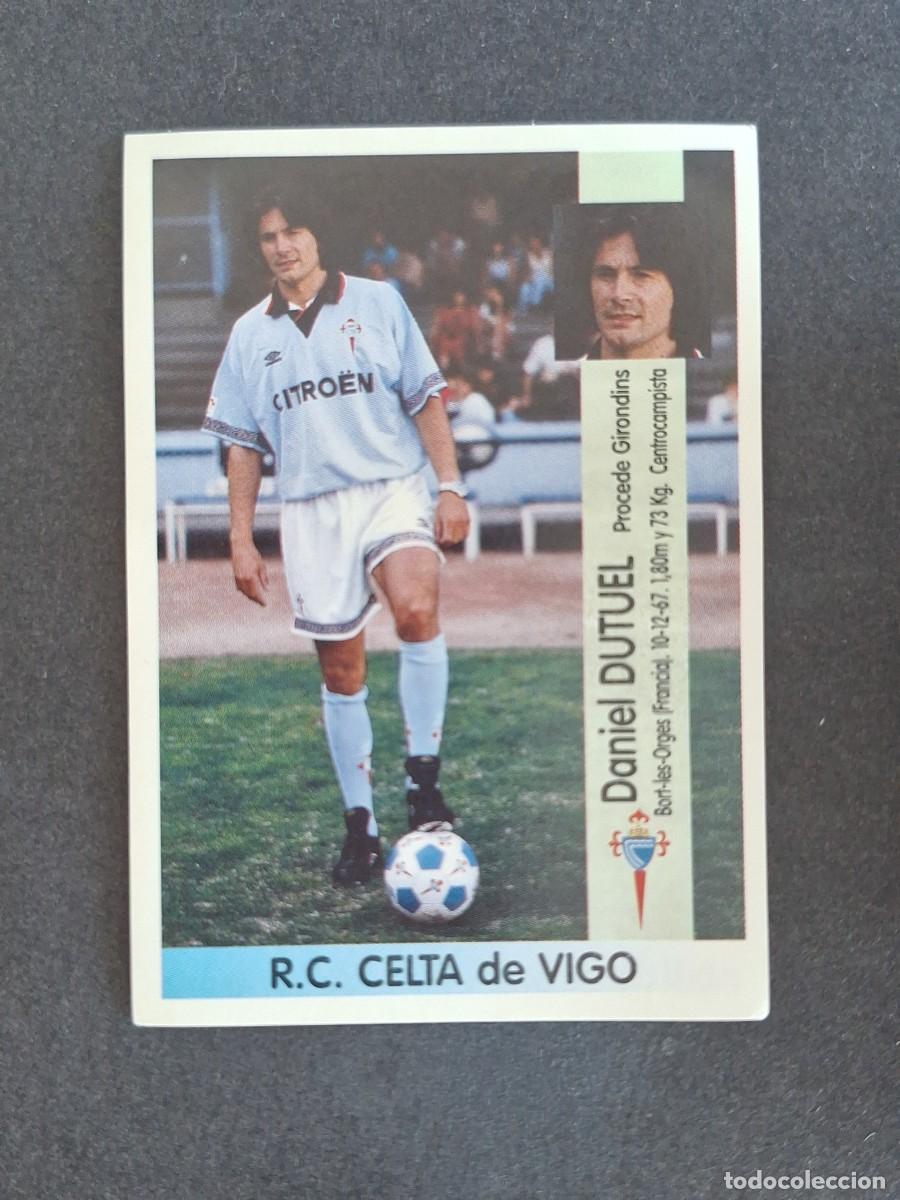 Cromos de f&uacute;tbol: L2 DUTUEL CELTA DE VIGO 175A PANINI LIGA 1996 1997 96 97 NUNCA PEGADO SIN PEGAR