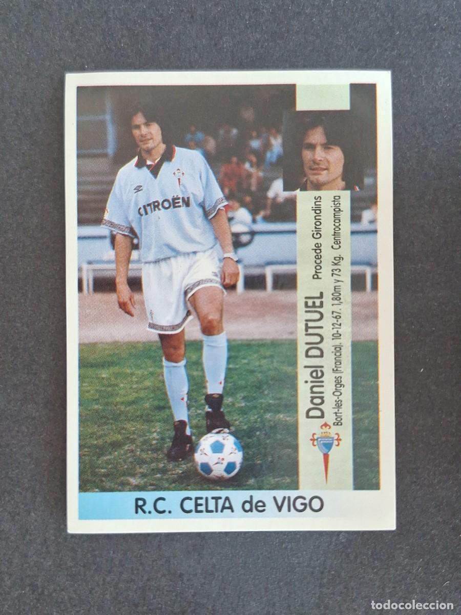 Cromos de f&uacute;tbol: L2 DUTUEL CELTA DE VIGO 175A PANINI LIGA 1996 1997 96 97 NUNCA PEGADO SIN PEGAR