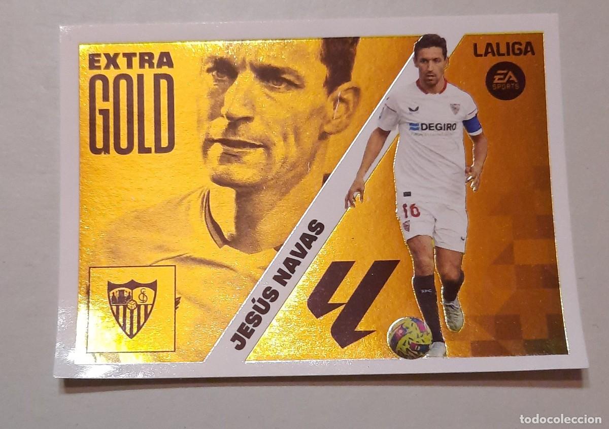 Cromos de f&uacute;tbol: Jes&uacute;s Navas Extra Gold Real Betis 2023-24