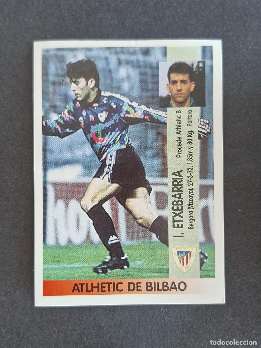Cromos de f&uacute;tbol: L2 I. ETXEBERRIA ATHLETIC CLUB DE BILBAO 208A PANINI LIGA 1996 1997 96 97 NUNCA PEGADO SIN PEGAR