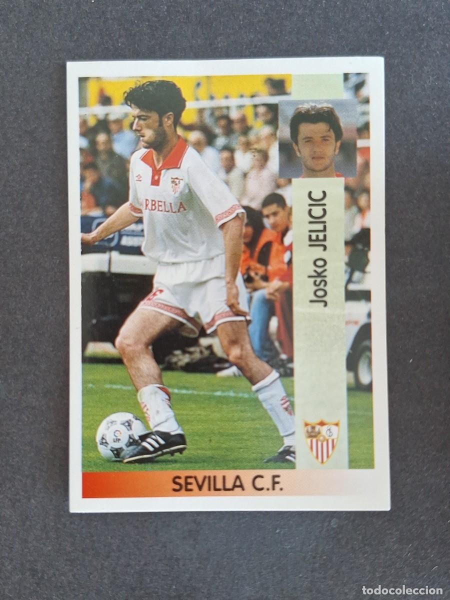Cromos de f&uacute;tbol: L2 JELICIC SEVILLA C. F. 219 PANINI LIGA 1996 1997 96 97 NUNCA PEGADO SIN PEGAR