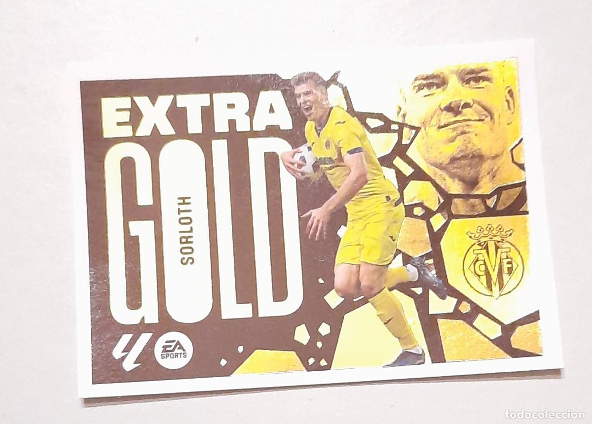 Cromos de f&uacute;tbol: Sorloth Extra Gold Real Betis 2023-24