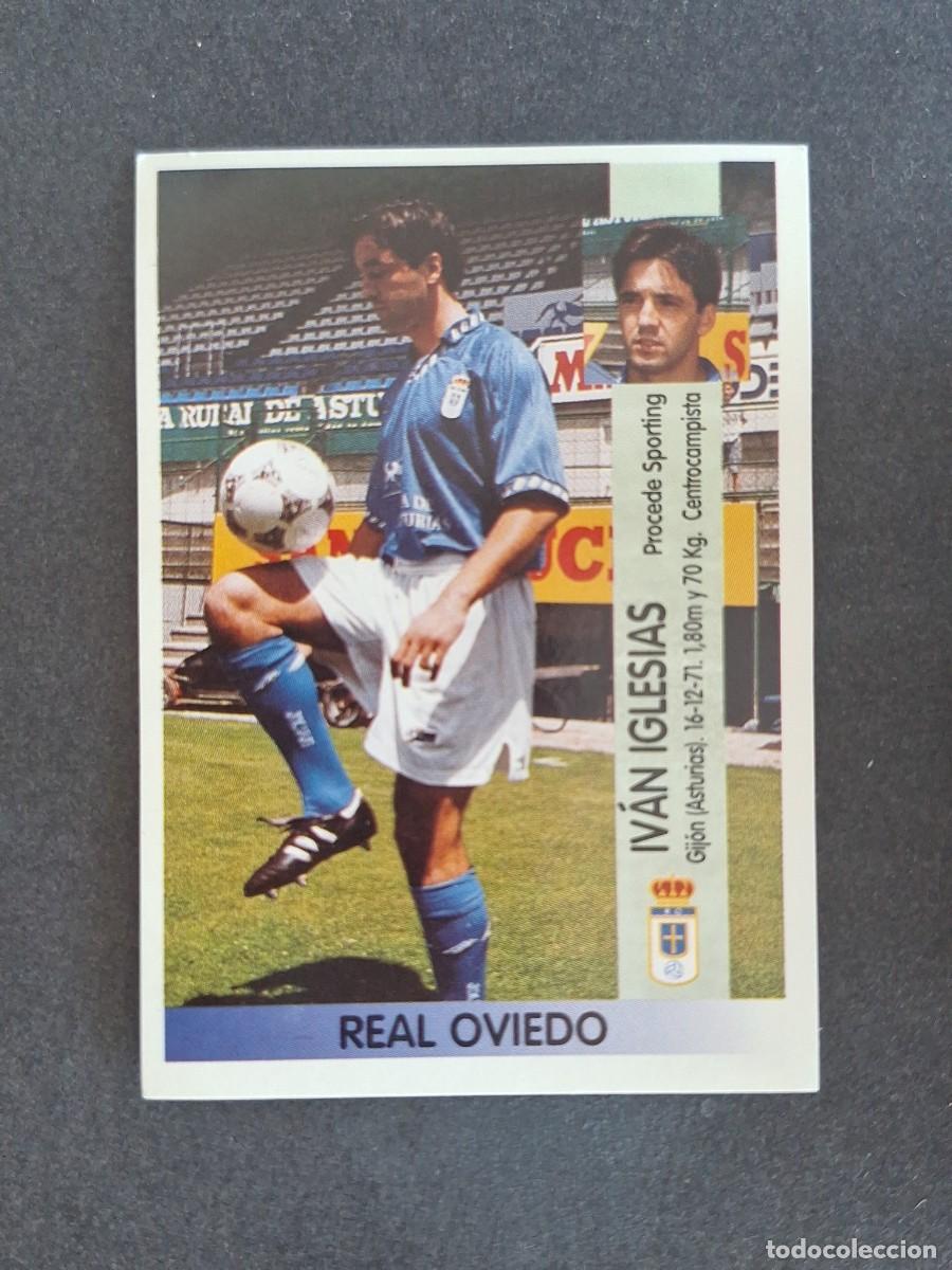 Cromos de f&uacute;tbol: L2 IVAN IGLESIAS REAL OVIEDO 226A PANINI LIGA 1996 1997 96 97 NUNCA PEGADO SIN PEGAR