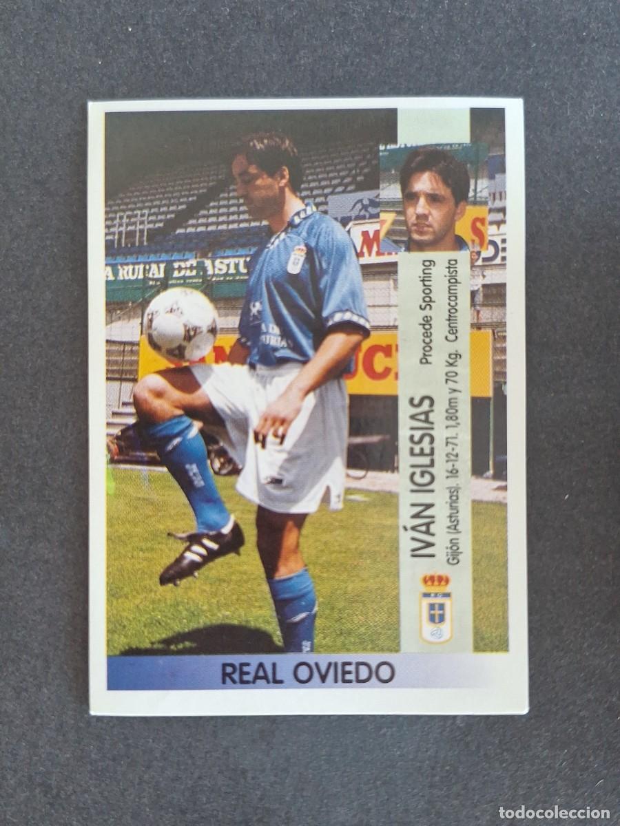 Cromos de f&uacute;tbol: L2 IVAN IGLESIAS REAL OVIEDO 226A PANINI LIGA 1996 1997 96 97 NUNCA PEGADO SIN PEGAR