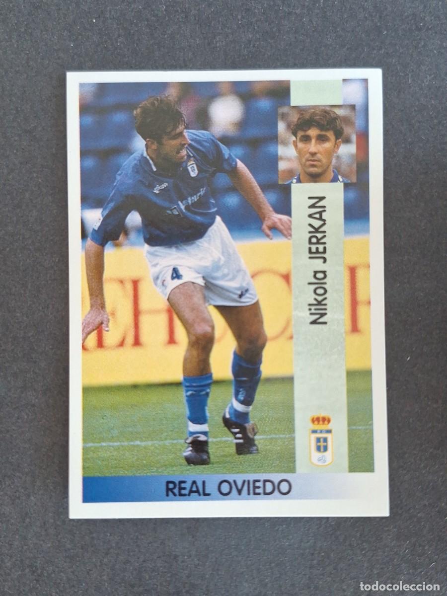 Cromos de f&uacute;tbol: L2 JERKAN REAL OVIEDO 227 PANINI LIGA 1996 1997 96 97 NUNCA PEGADO SIN PEGAR