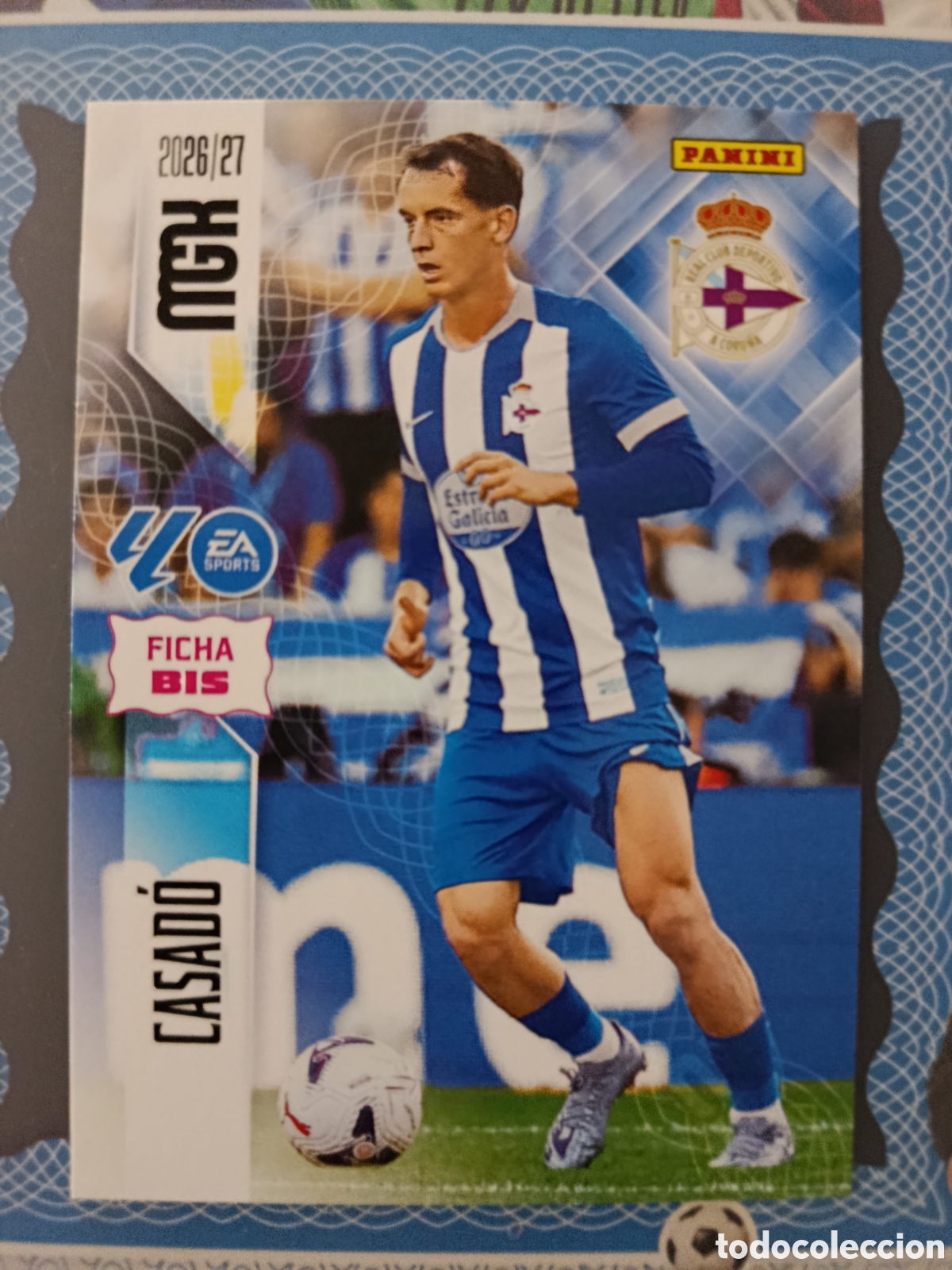 Cromos de f&uacute;tbol: MEGACRACKS 2026 2027 26 27 - PANINI - N&ordm; 139 BIS CASAD&Oacute; DEPORTIVO DE LA CORU&Ntilde;A