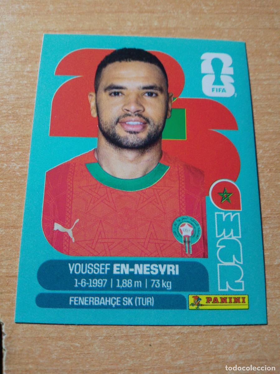Cromos de f&uacute;tbol: EN NESYRI MARRUECOS MAR 16 MUNDIAL FIFA WORLD CUP 2026 26 PANINI STICKERS NUEVO